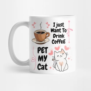 Coffee & Cat Vibes Ⅰ Mug